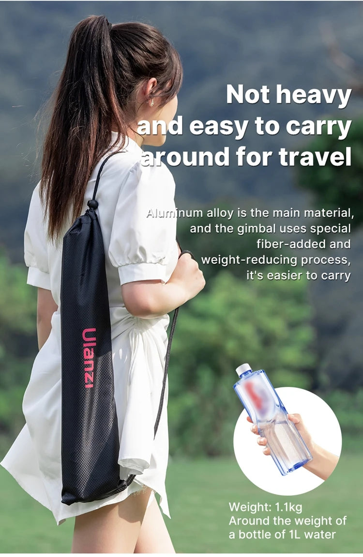 Ulanzi OMBRA Travel Tripod Aluminum Alloy Metal Outdoor Smartphone DSLR Camera Tripod Monopod W Arca Swiss Plate Ball Head