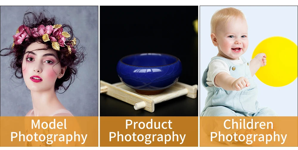 Photography 50x70CM Softbox Lighting Kits Professional Light System With E27 Photographic Bulbs Photo Studio Equipment