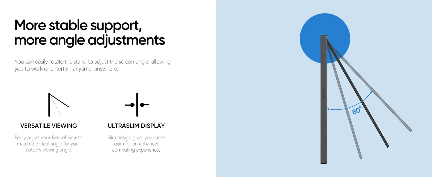 ARZOPA 16.1 inches Portable Gaming Monitor 144hz 100%sRGB 1080P FHD IPS Screen Second Screen for Switch,Xbox,PS5,Laptop,Mac,Z1FC