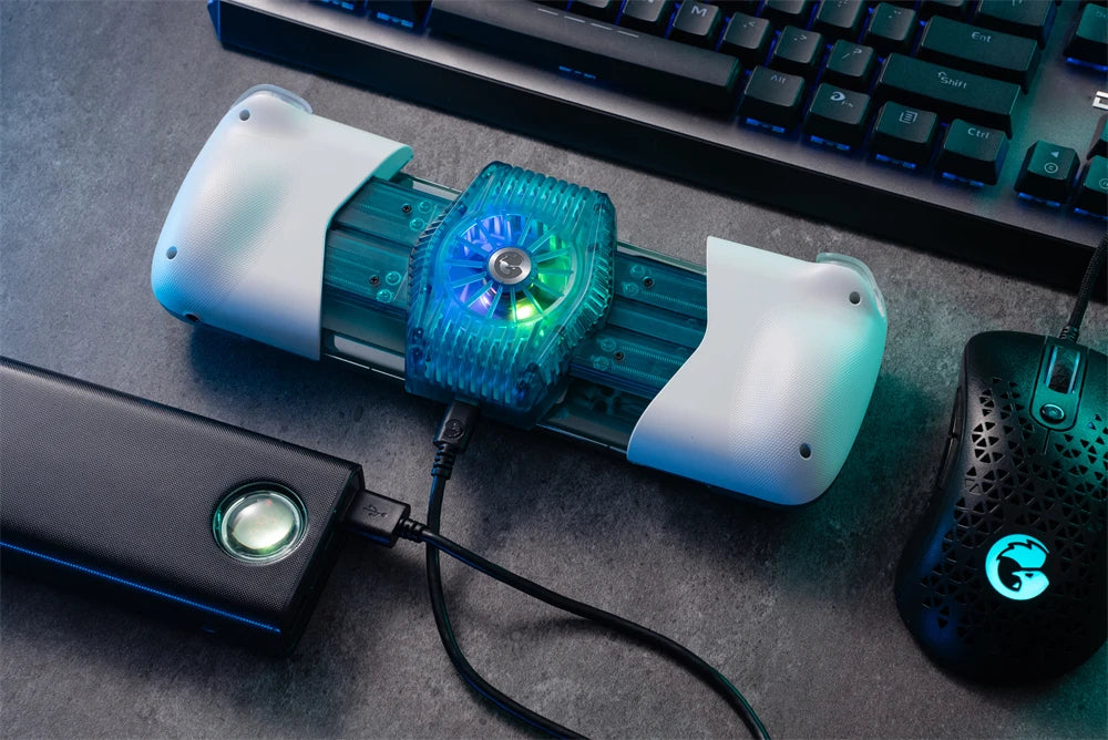 GameSir X3 Pro Mobile Gaming Controller, Hall Effect Joysticks & Built-in Cooling Fan for Android Cellphone and iPhone