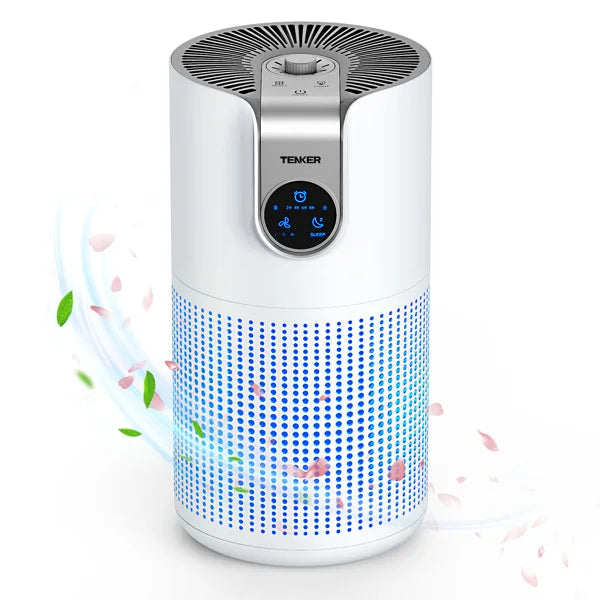 Air Purifier for Home Large Rooms Up to 1500ft² with Aromatherapy, HEPA Air Purifier for Allergies, Air Quality Monitor