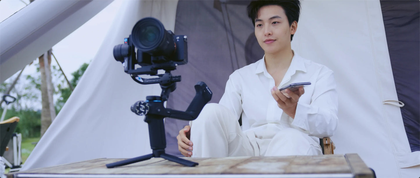 FeiyuTech SCORP 2 Kit Camera Gimbal Stabiliser Touchscreen Built-in AI Tracker for Mirrorless DSLR Camera scorp Upgraded