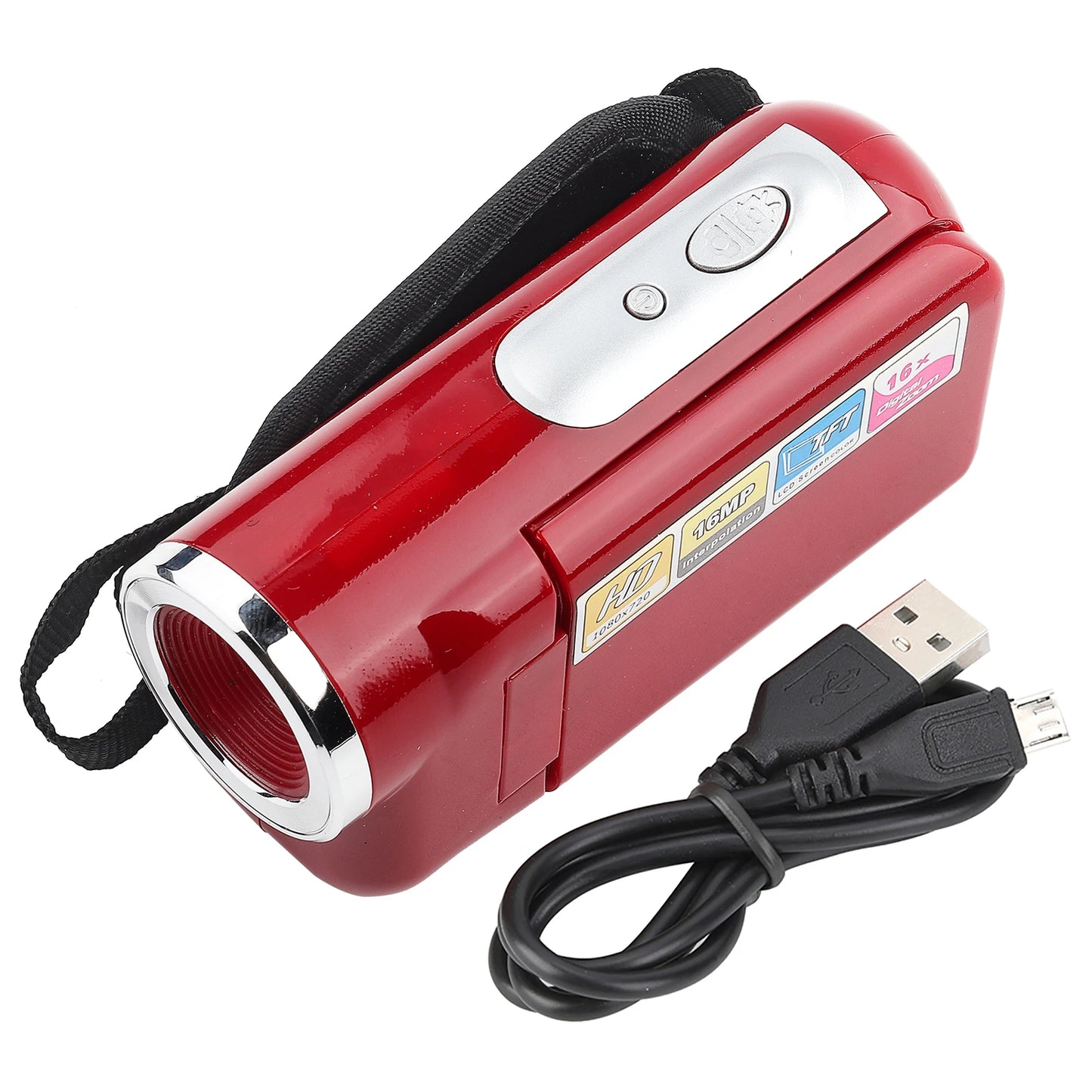 Portable Children Kids HD Digital Video Camera Camcorder with  LCD Sceen  Camcorder Recorder  Digital Video Camera