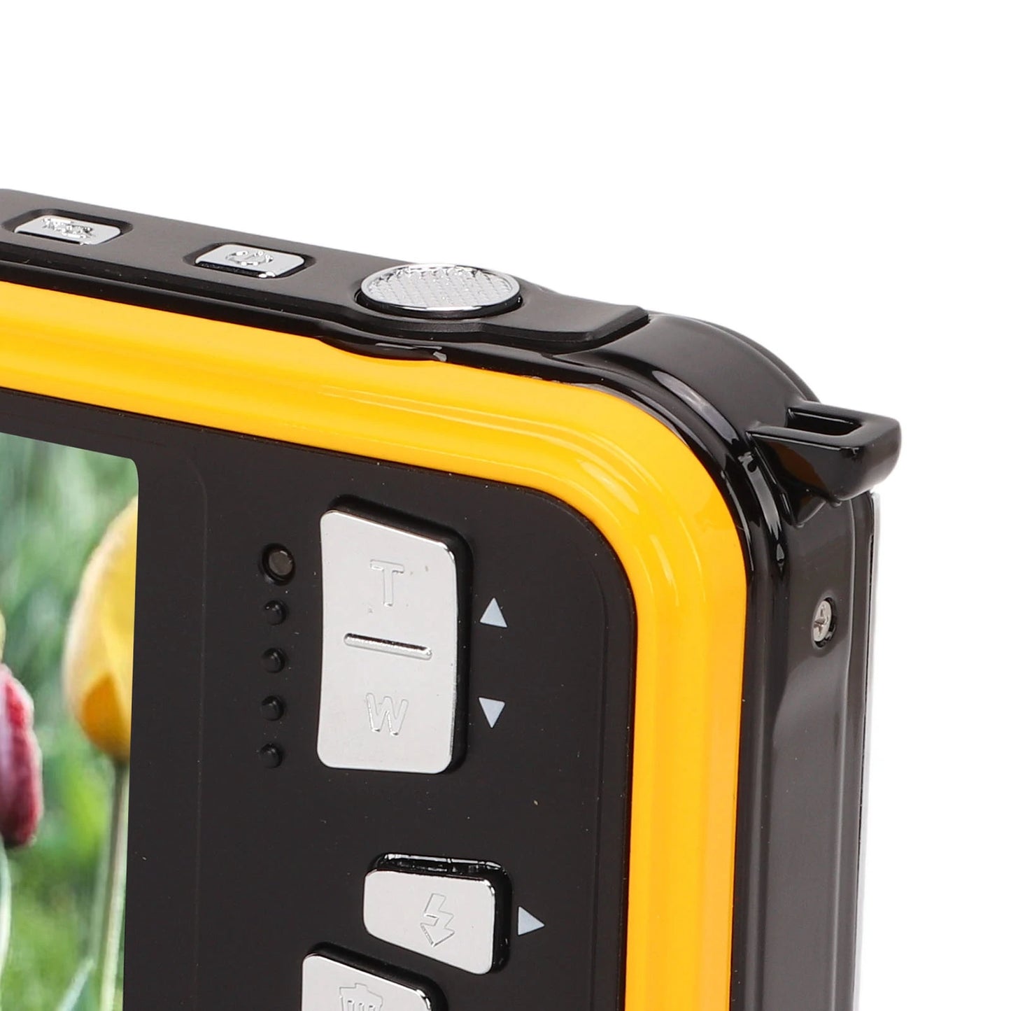 Full HD 2.7K 48MP 10ft Waterproof Underwater Digital Camera 16X Digital Zoom Front Rear Double Screens Water Resistant Camera