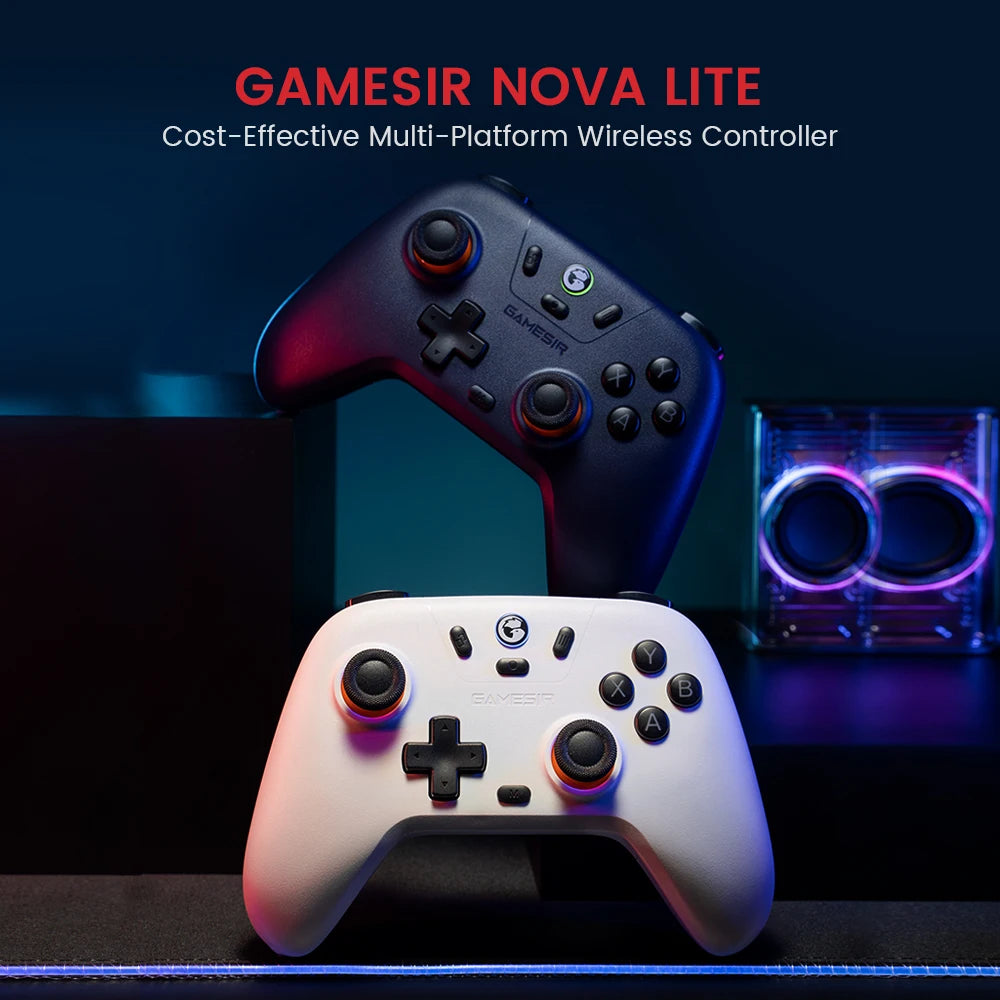GameSir Nova Lite Switch Gaming Controller Hall Effect Gamepad for Nintendo Switch iPhone Android Cellphone