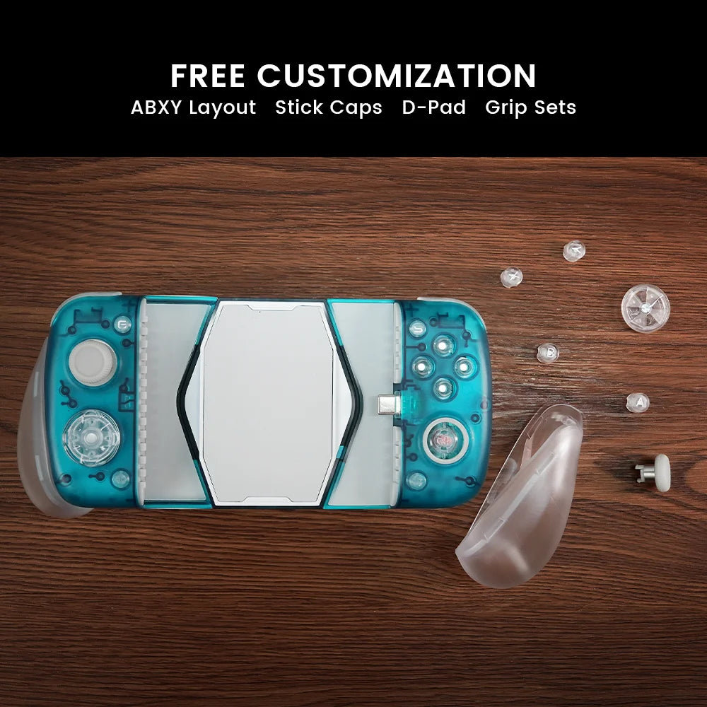 GameSir X3 Pro Mobile Gaming Controller, Hall Effect Joysticks & Built-in Cooling Fan for Android Cellphone and iPhone