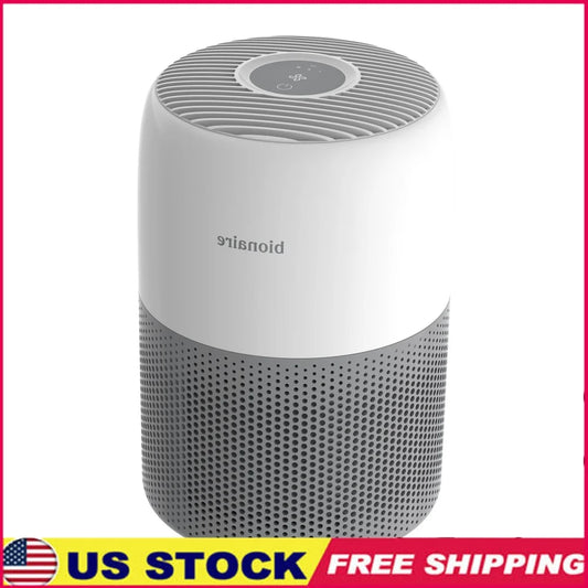 Mini HEPA Air Purifier 3-Stage Filtration System Medium Rooms up to 164 Sq Ft with Filter Reminder and Ionizer