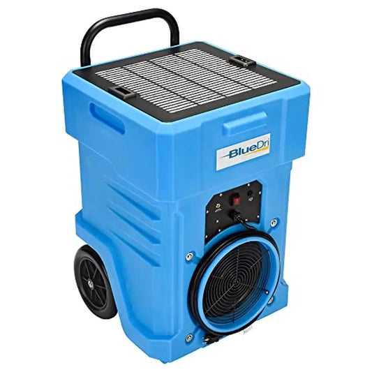 Commercial Grade Air Scrubber HEPA Filtered 1000 CFM Portable Large Capacity Blue Touch Control Purifier