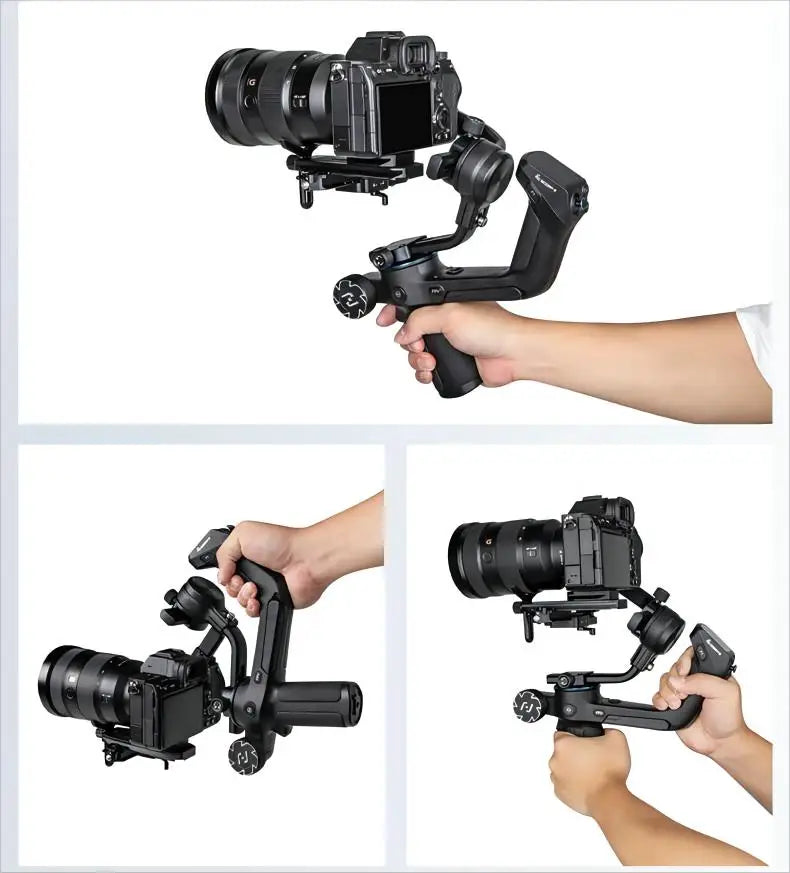 FeiyuTech SCORP 2 Kit Camera Gimbal Stabiliser Touchscreen Built-in AI Tracker for Mirrorless DSLR Camera scorp Upgraded
