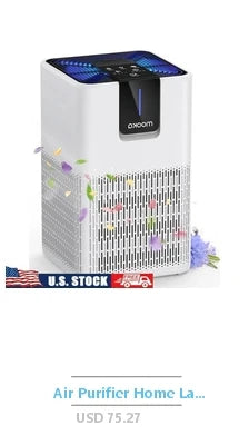 Black Air Purifier Water Filter Aroma Diffuser LED Night Light Home Office Twister Essential Oil Fragrance Machine Quiet