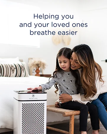 Medify MA-40 Air Purifier with True HEPA H13 Filter | 1,793 ft² Coverage in 1hr for Smoke, Wildfires, Odors, Pollen, Pets | Remo