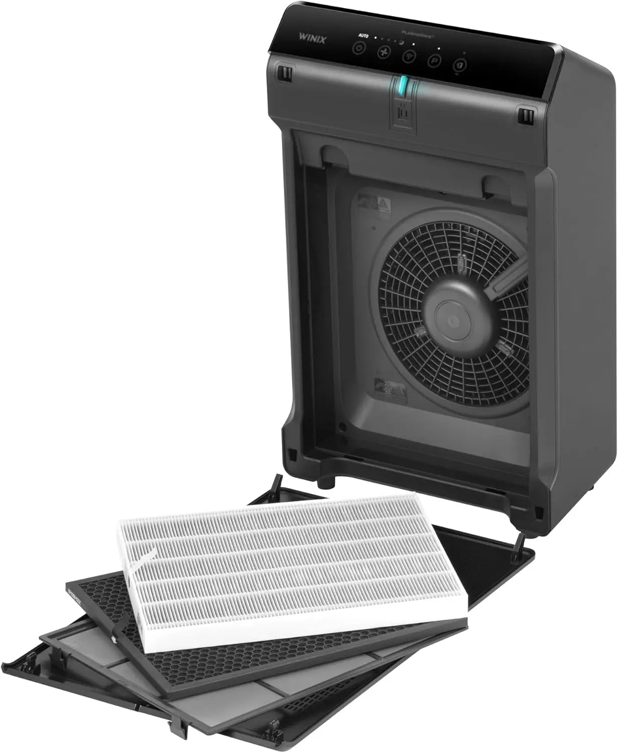 WINIX 5520 Air Purifier for Home Large Room Up to 1882 Ft² in 1 Hr With Air Quality Monitor, True HEPA, High Deodorization Carbo