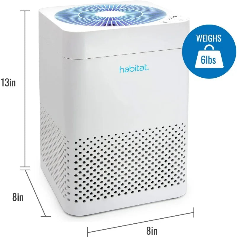 150A(e) True HEPA Filtration System, Realtime Air Quality Sensor, Covers Up to 900ft², Long-Lasting Filter, Quiet Fan