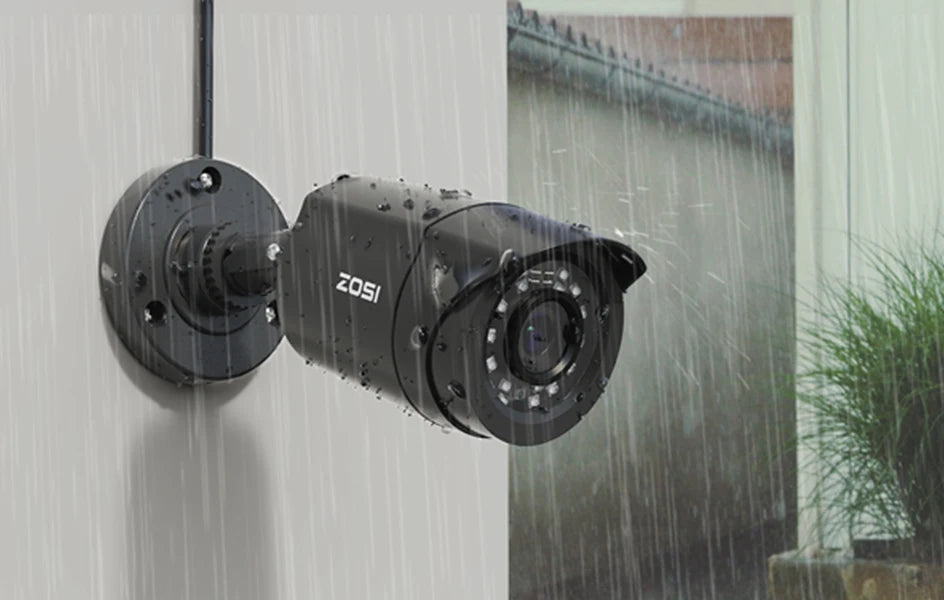 ZOSI 8CH 1080P CCTV System Outdoor 5MP Lite Video DVR with 2/4/6/8pcs 2MP Wired Security Cam Day/Night Video Surveillance System