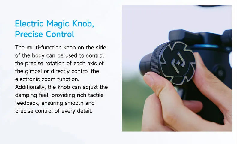 FeiyuTech SCORP 2 Kit Camera Gimbal Stabiliser Touchscreen Built-in AI Tracker for Mirrorless DSLR Camera scorp Upgraded