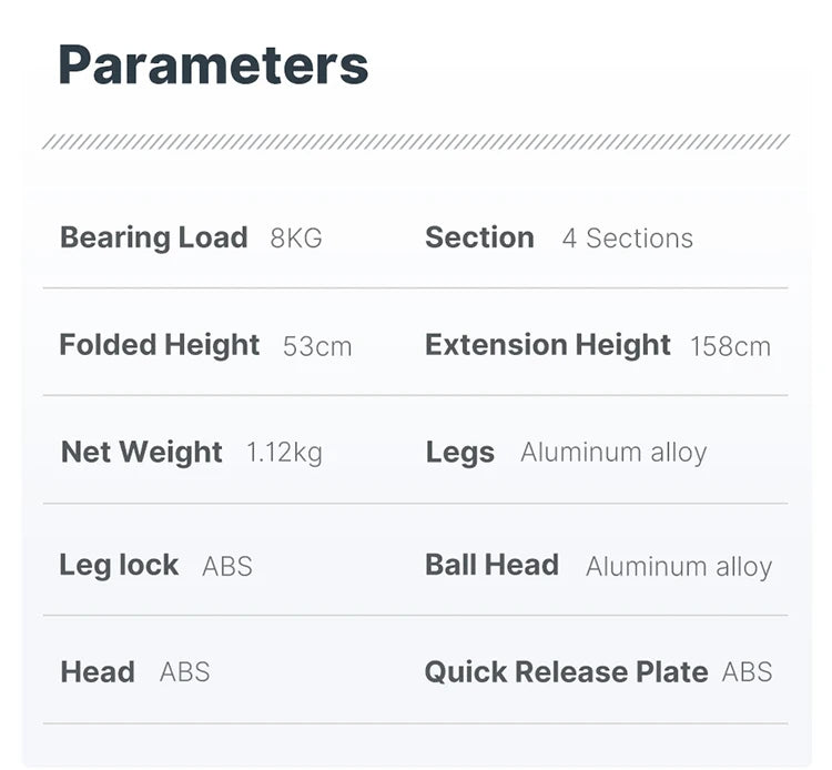 Ulanzi OMBRA Travel Tripod Aluminum Alloy Metal Outdoor Smartphone DSLR Camera Tripod Monopod W Arca Swiss Plate Ball Head