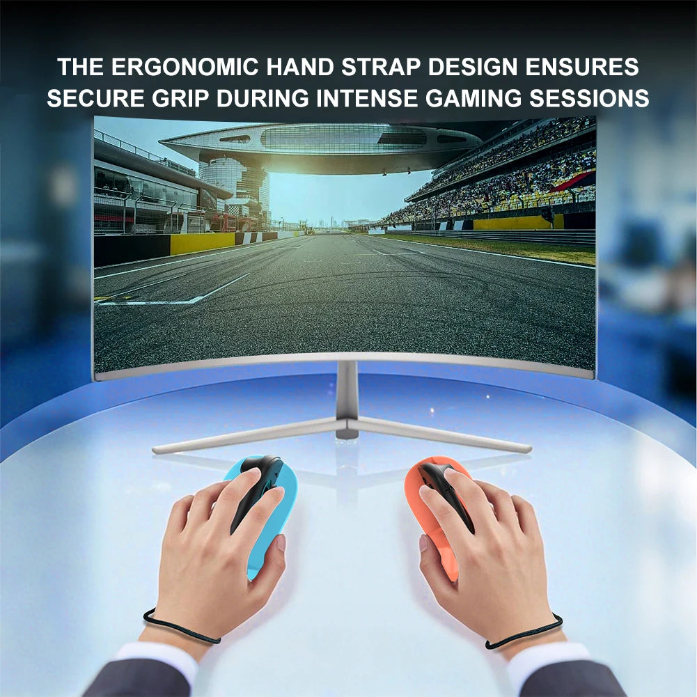 For Switch 2 2PCS Gaming Controller Mouse Ergonomic Mice Left+Right Controller Bracket Handle Case for Nintendo Switch 2 Joy-Con
