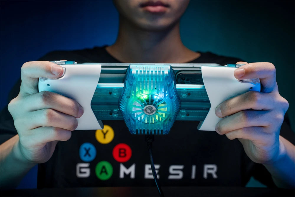 GameSir X3 Pro Mobile Gaming Controller, Hall Effect Joysticks & Built-in Cooling Fan for Android Cellphone and iPhone