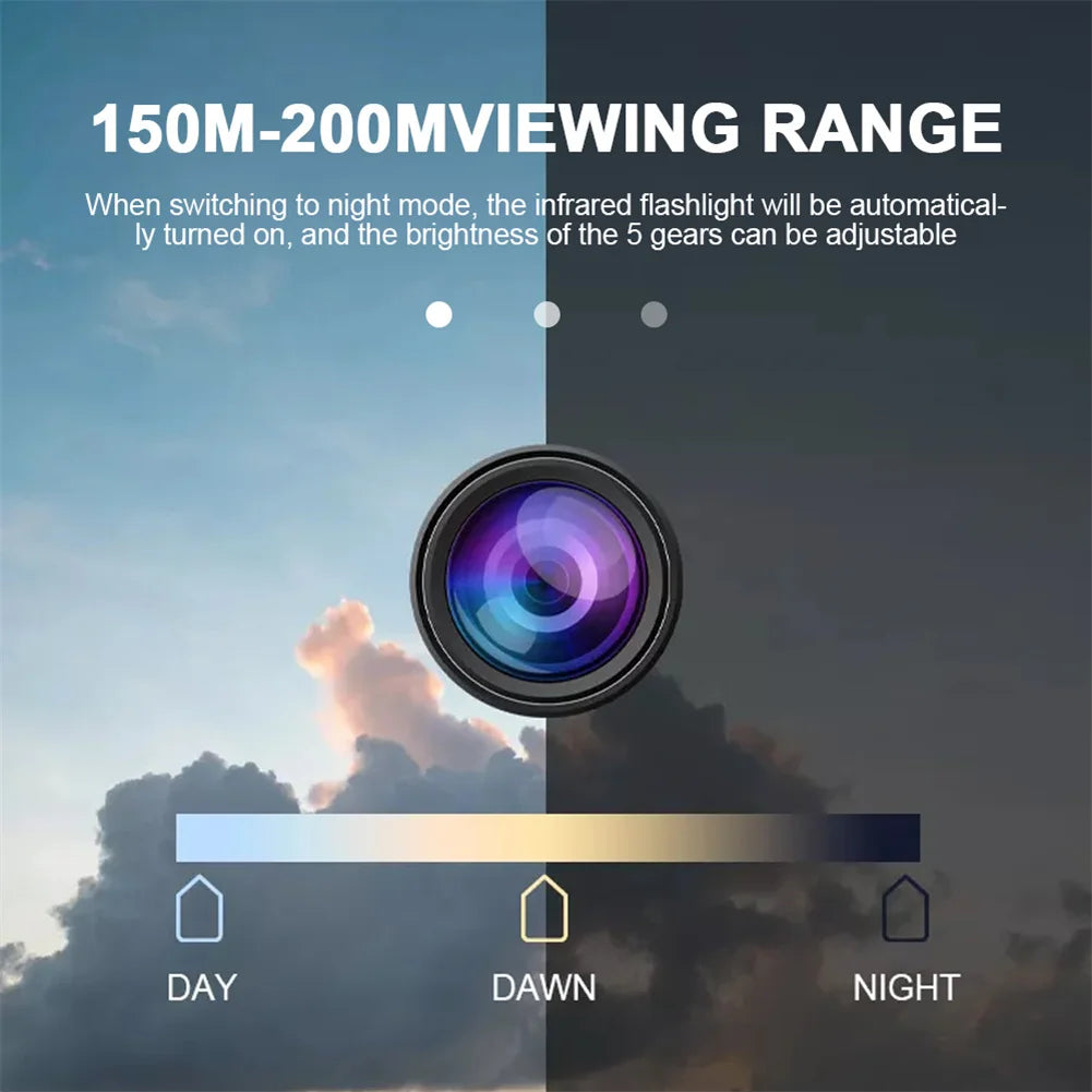 R7 Digital Night Vision Monocular Telescope 5X Zoom Outdoor Full HD Infrared Night Goggles For Hunting Camping Travel